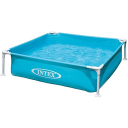 Intex Dolphin Baby Pool Basen Ogrodowy, Niebieski, 122