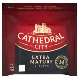 Ser Cheddar Cathedral City Mild 200 g