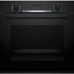 Piekarnik do zabudowy BOSCH HQA334EB4 Serie 4 Czarny