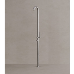 Prysznic zewnętrzny ogrodowy 229cm, stal nierdzewna AISI 316L