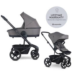 EASYWALKER Wózek wielofunkcyjny Harvey5 2w1 Pebble Grey Lite