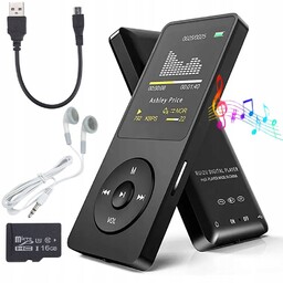 Odtwarzacz Mp3 Walkman ODTWARZACZ MP3 MP4 BLUETOOTH DYKTAFON