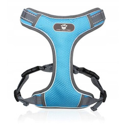 ZWIERZOPASJA Szelki dla psa Astro M Błękitny Zyskaj