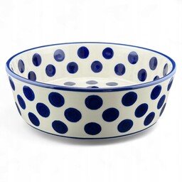 Miska prosta 23,5 cm dek. 0036 Ceramika Bolesławiec