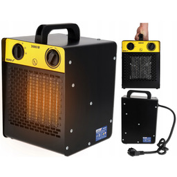 Nagrzewnica Elektryczna Dedra 3kW Ptc Ceramiczna Termostat Płynna