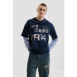 Bluza z nadrukiem z długim rękawem