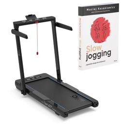 ZESTAW BE9242 BIEŻNIA ELEKTRYCZNA ONE FITNESS+KSIĄŻKA SLOW JOGGING
