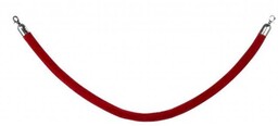 Saro Sznur do słupka odgradzającego Ø38x1500 mm, bordowy