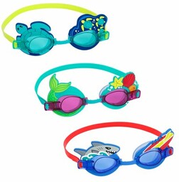 BESTWAY Okulary pływackie AquaPals 21080 Wielokolorowy filtr UV