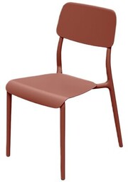 FERNE Krzesło ogrodowe Rimo FRIK568-7600C Czerwony