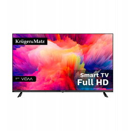 Telewizor Kruger&Matz 43'' FHD smart DVB-T2/S2 H.265 Hevc