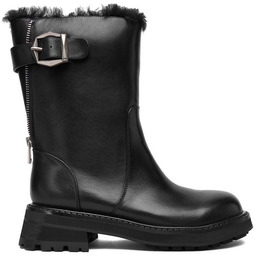 Badura Botki Damskie Czarny EO-CECILIA-2521-86-1