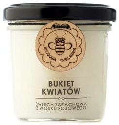 Miodowa Mydlarnia świeca z wosku sojowego - bukiet