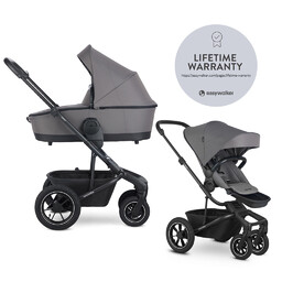 EASYWALKER Wózek wielofunkcyjny Harvey5 2w1 Pebble Grey Lite