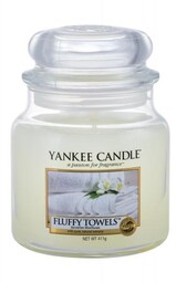 Yankee Candle Fluffy Towels świeczka zapachowa 411 g