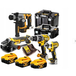 Zestaw 4 Narzędzi DeWalt DCK422P3T Walizki 3x Akumulator