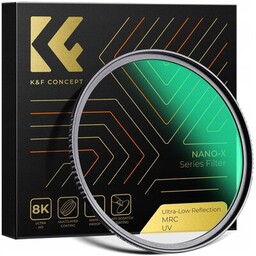 K&F CONCEPT Filtr UV KF01.2462 Ultra Low Reflection