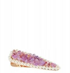 Crystallove Spinka Do Włosów Z Kryształami Ametyst 1