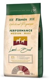 Fitmin Dog Medium/Maxi Performance Lamb With Beef 12