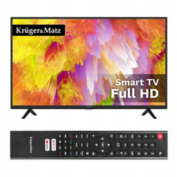 Telewizor Kruger&Matz 40'' FHD smart DVB-T2/S2 H.265 Hevc