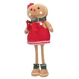 Figura tekstylna ciasteczkowy ludek 22,5 x 12 x