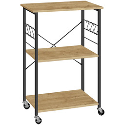 Edinos Premium Mobilna szafka kuchenna dąb artisan Z8-M48