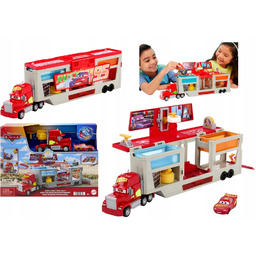 Cars Auta Maniek Mobilny Lakiernik Ciężarówka+autko Zygzak McQueen