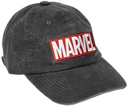 Marvel Czarna czapka sportowa 58 cm