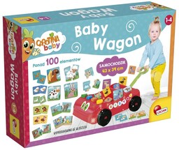 Lisciani, Carotina Baby, Wagon pojemnik na gry, 57733