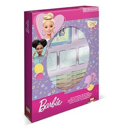 Zestaw kreatywny MULTIPRINT Pieczątki Barbie 043-27868