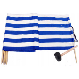 Parawan Plażowy 15m Ochrona Przed Wiatrem i Piaskiem