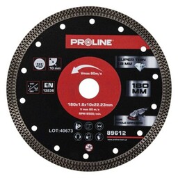 PROLINE Tarcza do cięcia 89612 180 mm