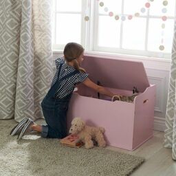 "Pink" skrzynia na zabawki - ławka 14957-KidKraft, meble