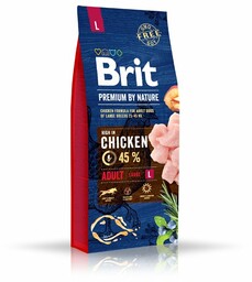 BRIT Premium By Nature Adult L 15kg
