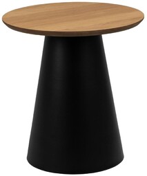 Stolik kawowy okrągły Soli (23304), dąb, 45 cm,