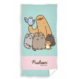 RĘCZNIK Dziecięcy PUSHEEN KOTEK DUŻY Kąpielowy na Basen