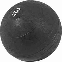 3 kg Piłka lekarska treningowa Slam Ball gumowa