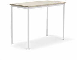 Stół SONITUS PLUS, 1200x600x900 mm, laminat HPL jesion,