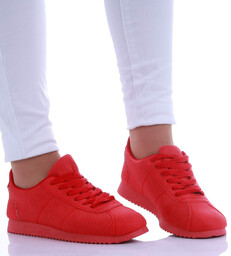 Czerwone damskie buty sportowe