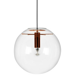 Lampa wisząca SANDRA 20 miedziana - szkło, metal