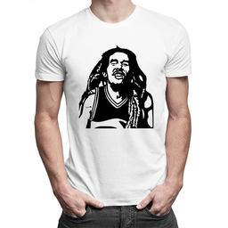 Bob Marley - męska koszulka z nadrukiem