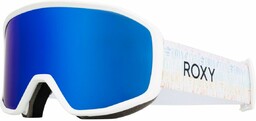 okulary snowboardowe damskie ROXY IZZY Sapin White/Blue -