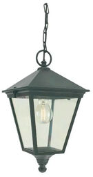 Norlys - London Zewnętrzna Lampa Wisząca Mała Czarna