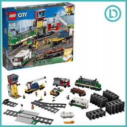 Lego City 60198 Pociąg towarowy