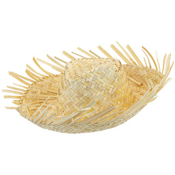 Kapelusz hawajski słomkowy - 1 szt.