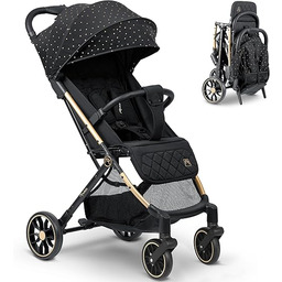 Nukido wózek spacerowy składany lekki spacerówka duże koła