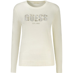 GUESS JEANS BIAŁY SWETER DAMSKI