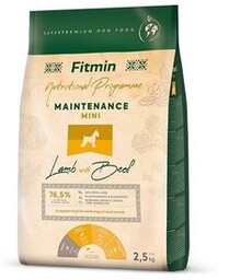 Fitmin Dog Mini Maintenance Lamb With Beef 2,5