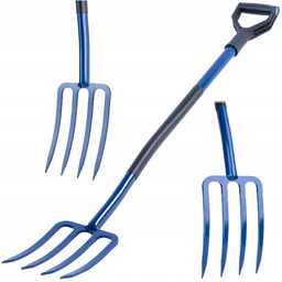 Widły Do Kopania Ziemi Kompostu 4 Zębne Gospodarcze