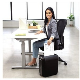 No Name Fellowes Cross-Cut LX65 Niszczenie czarnego papieru